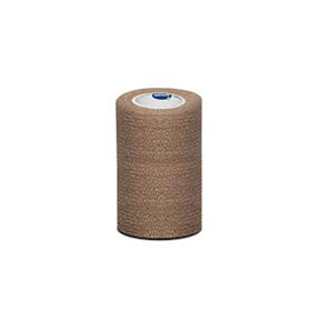 4 Inch x 5 Yards, Tan, Cohesive Bandage